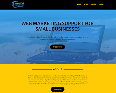 Web Design Sample 2